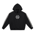 Side Stripe Drop-Shoulder Hoodie