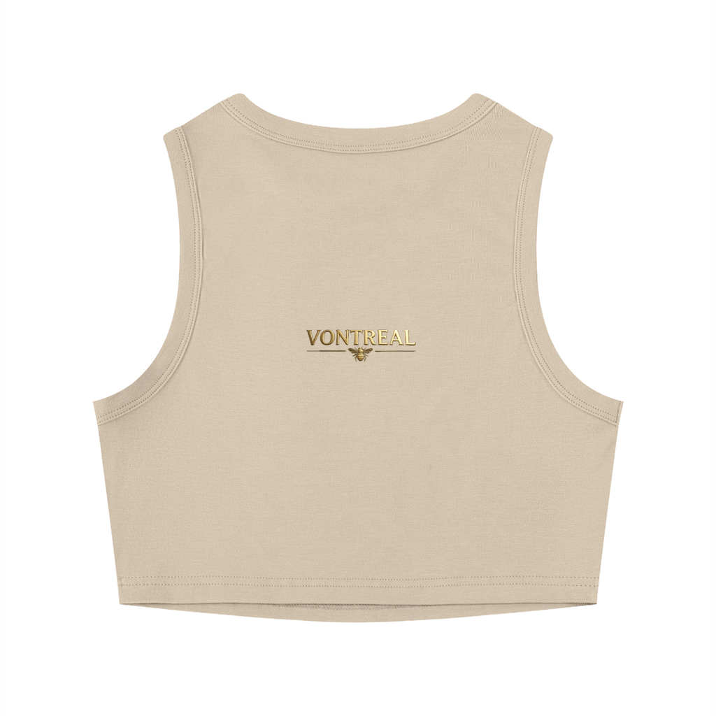 Women's Tight Crewneck Crop Tank Top