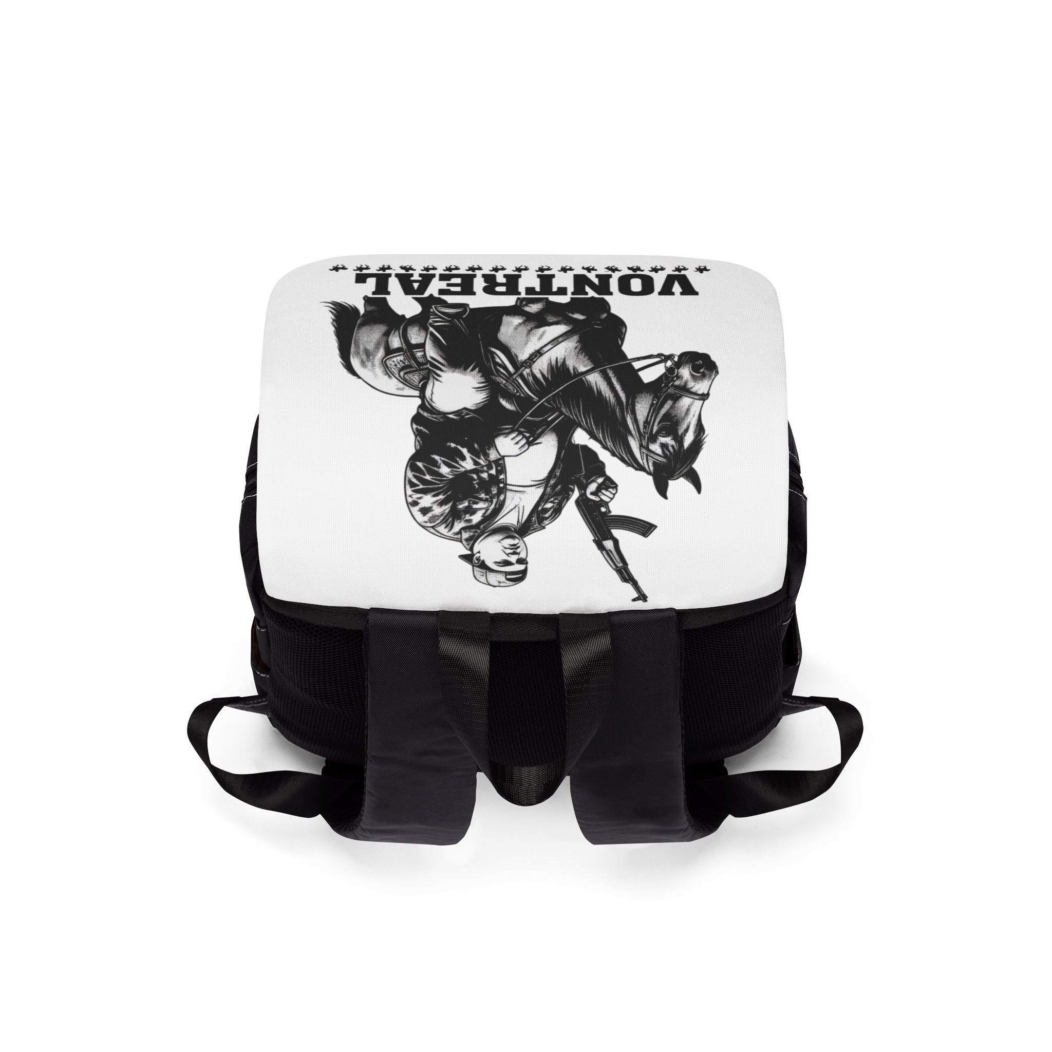 Horse Rider Backpack — 'VONTREAL' Equestrian Casual Shoulder Bag