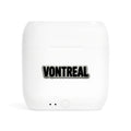 Vontreal Wireless Earbuds Case – Bold Black Logo Charging Case