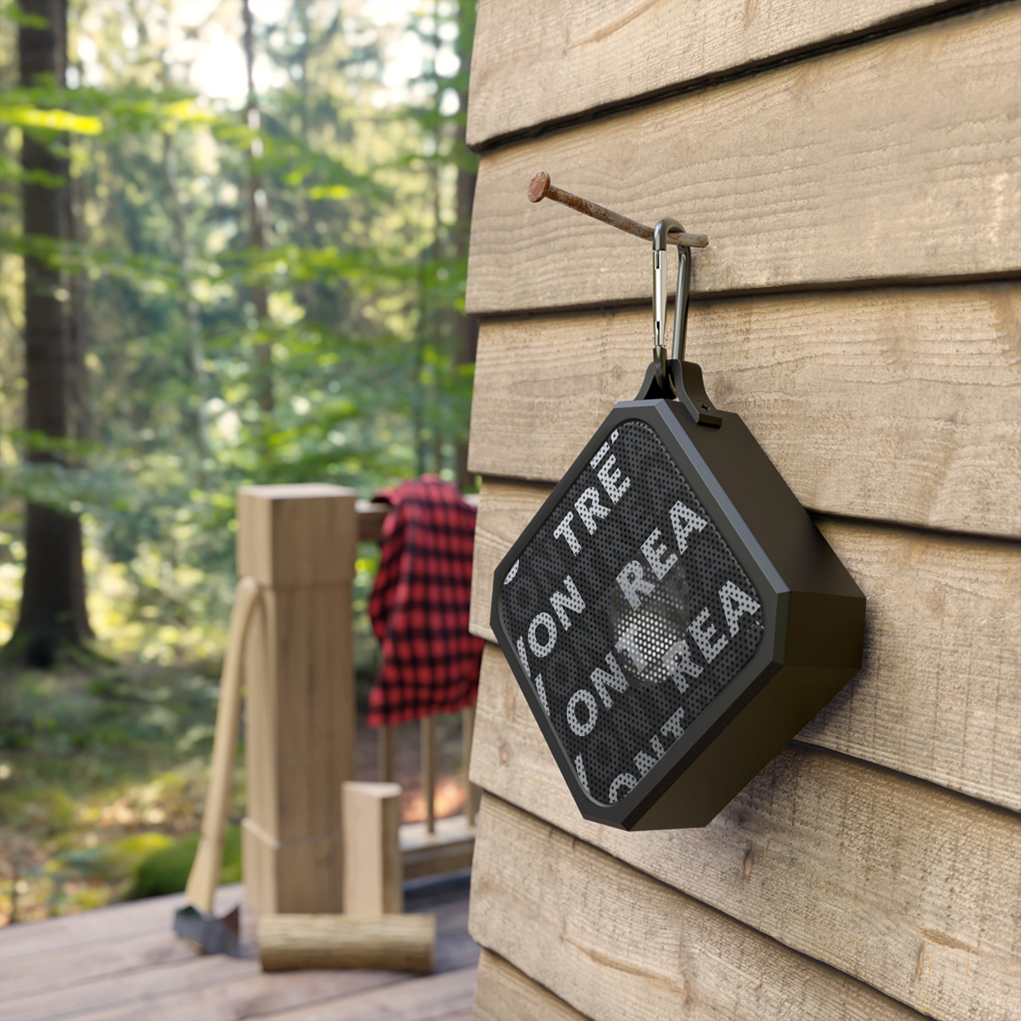 Blackwater Bluetooth Speaker — Portable Outdoor Waterproof Speaker with 'ONTREA' Graphic