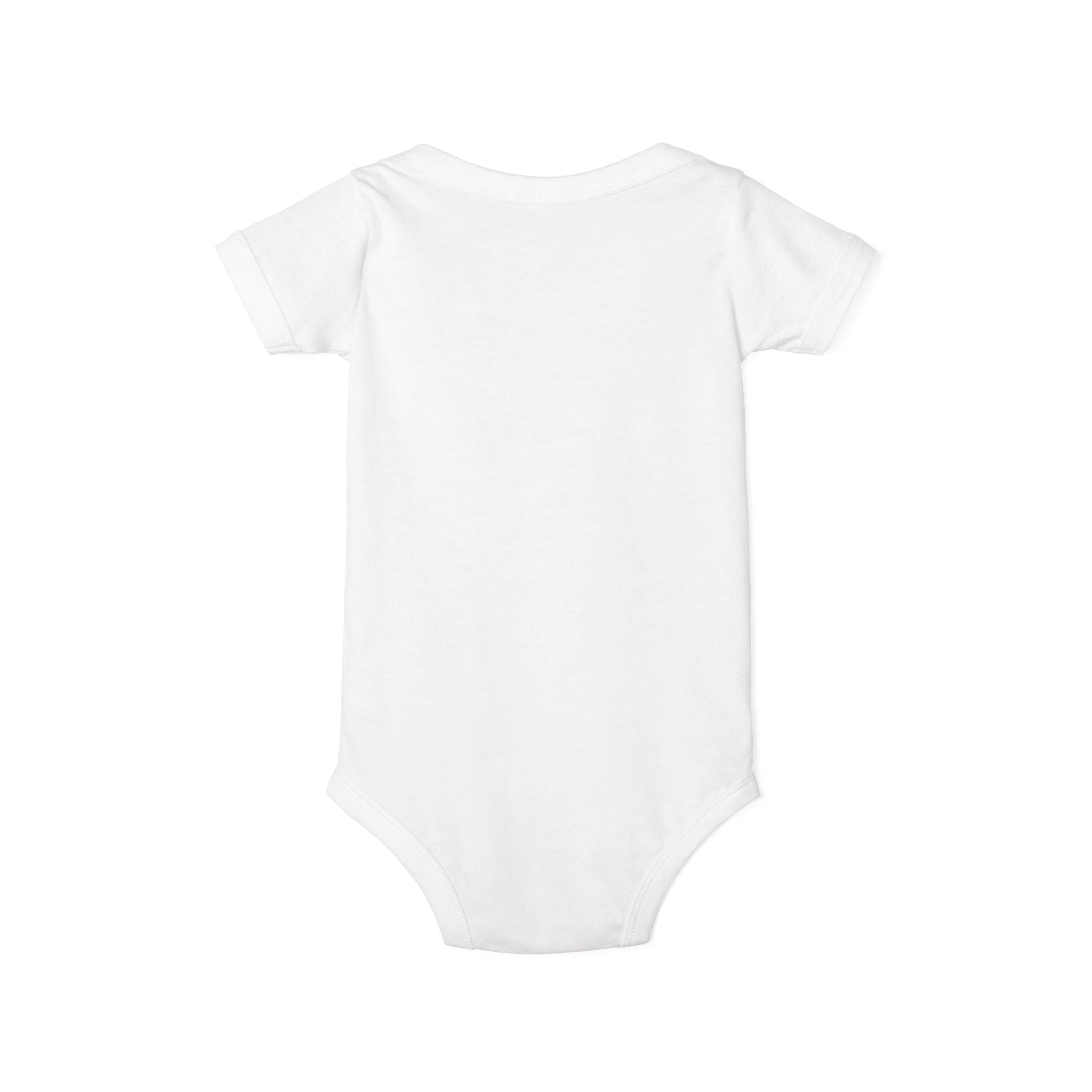 Plain White Infant Onesie - Baby Jersey One-Piece Bodysuit