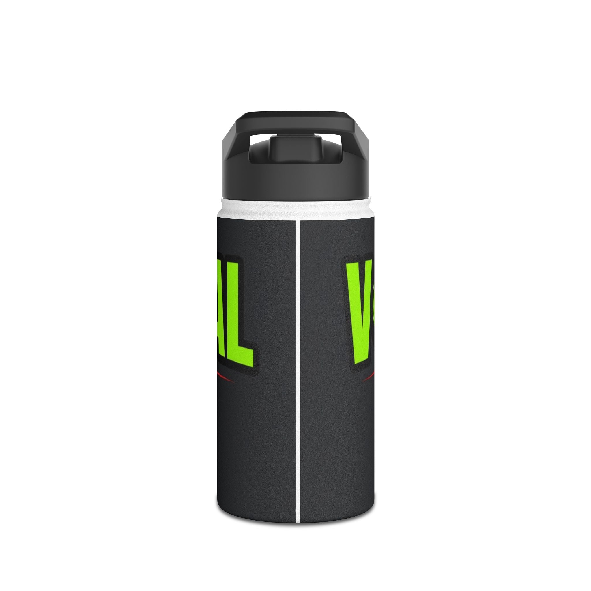 Ventral Vibes Stainless Steel Water Bottle — Neon Graphic Insulated Bottle