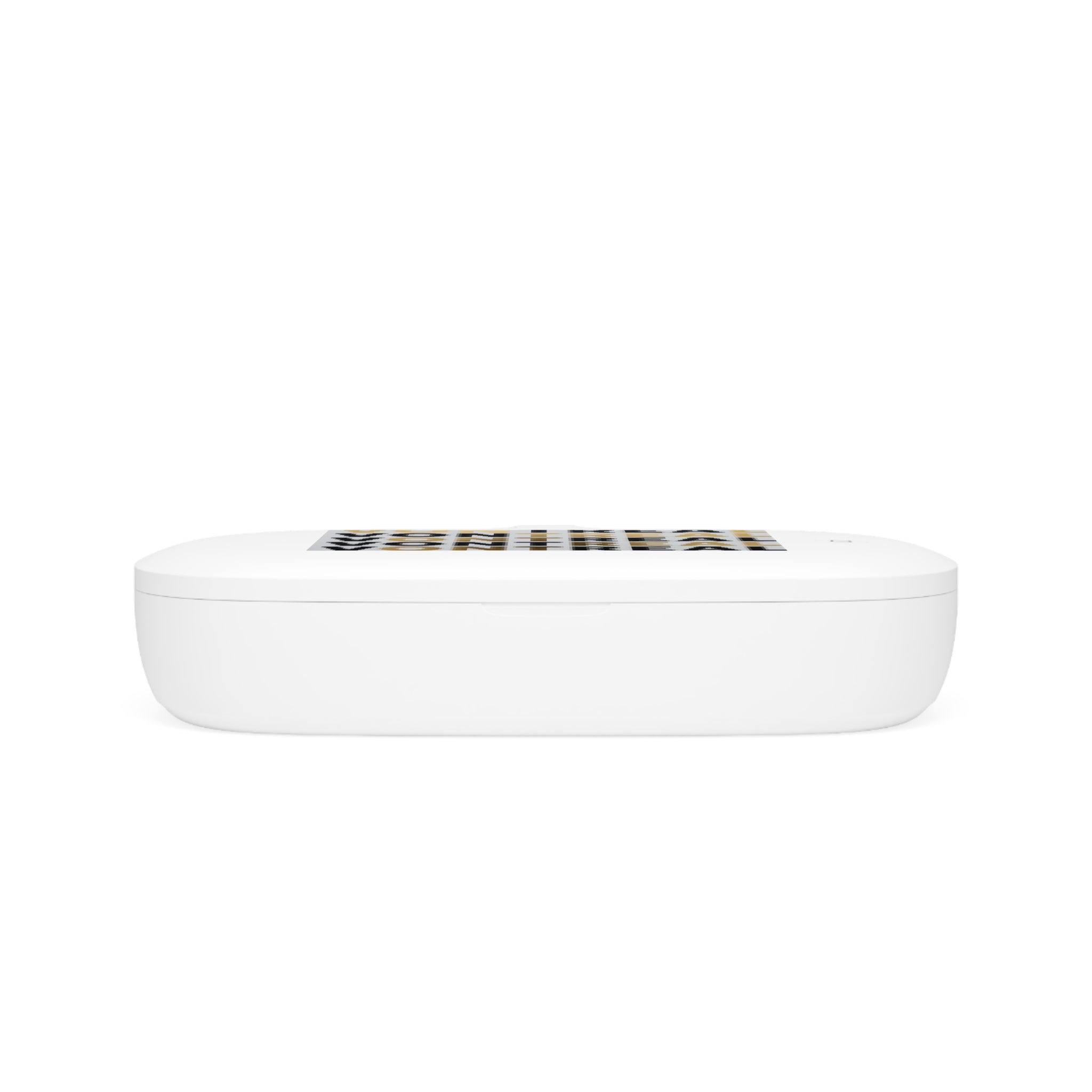 UV Phone Sanitizer & Wireless Charging Pad — 'VONTREAL' Repeating Logo