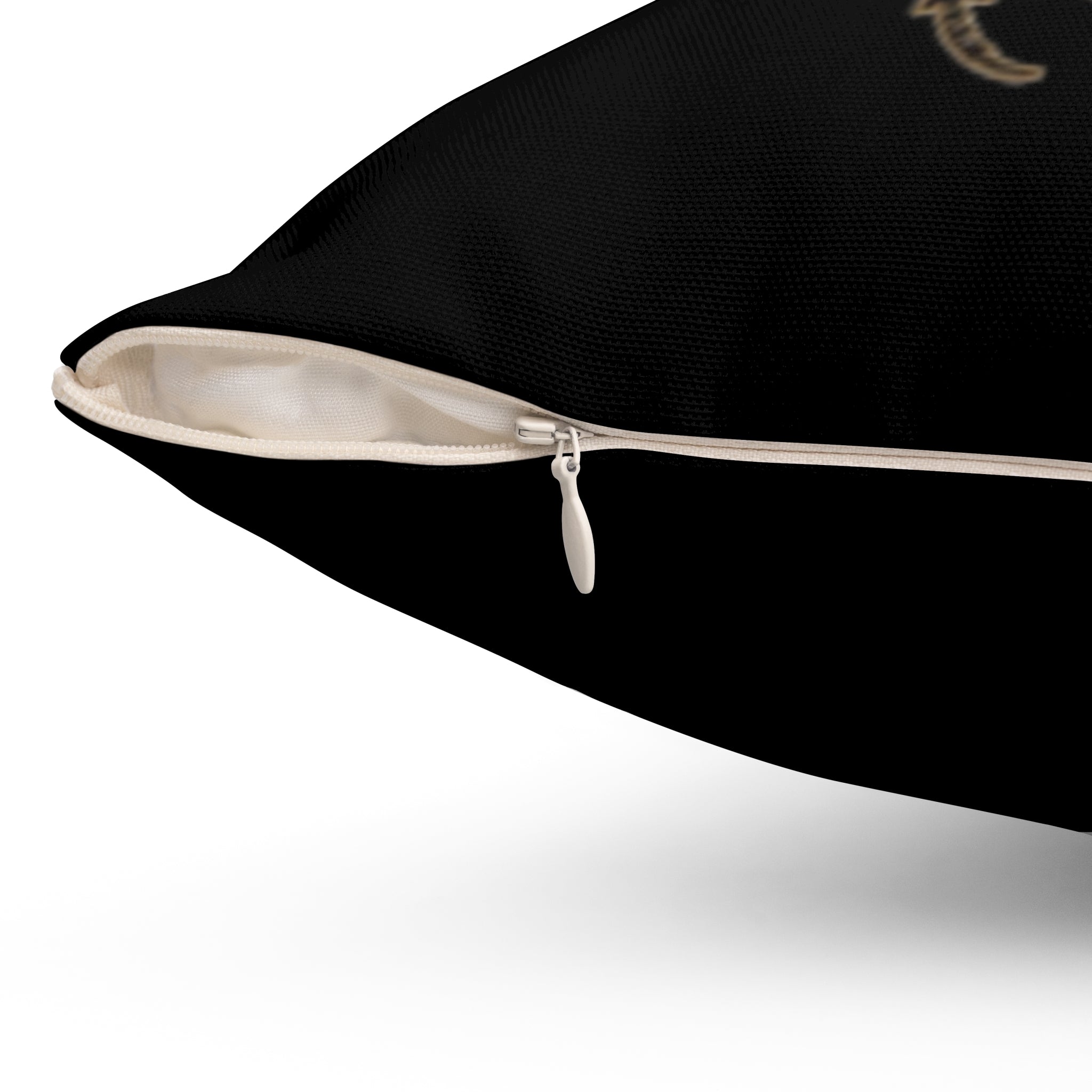Vontreal Gold Scarab Throw Pillow