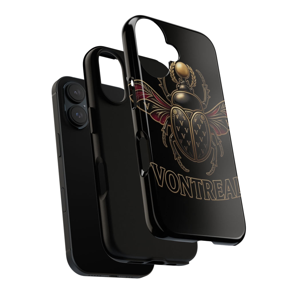 Phone Case - Gold Scarab Beetle Montreal Design