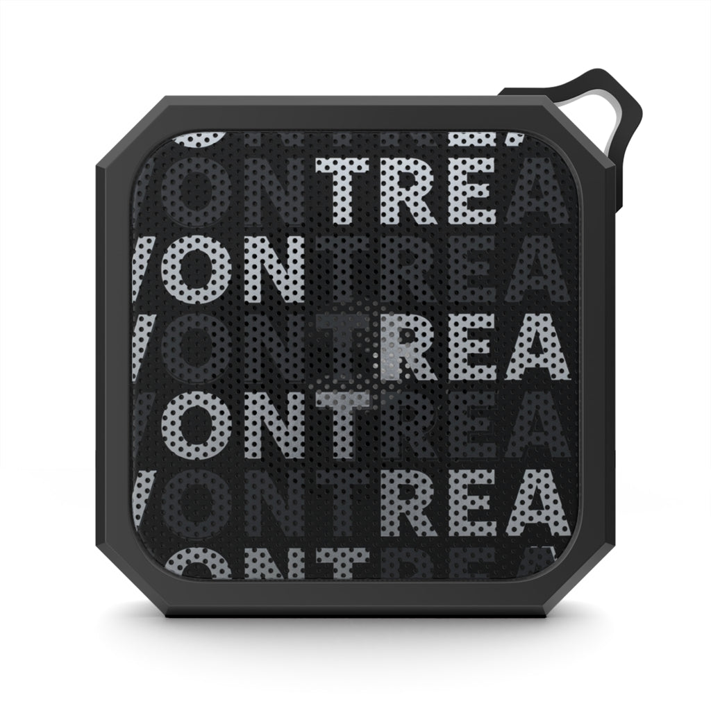 Blackwater Bluetooth Speaker — Portable Outdoor Waterproof Speaker with 'ONTREA' Graphic