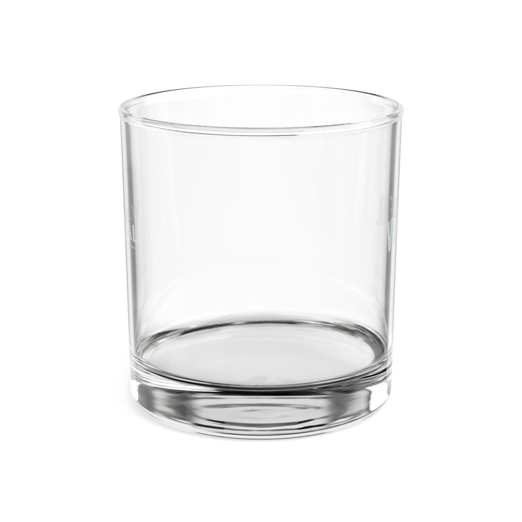 Engraved 10.5 oz Whiskey Glass — Vontreal Logo Rocks Glass, Personalized Bar Gift