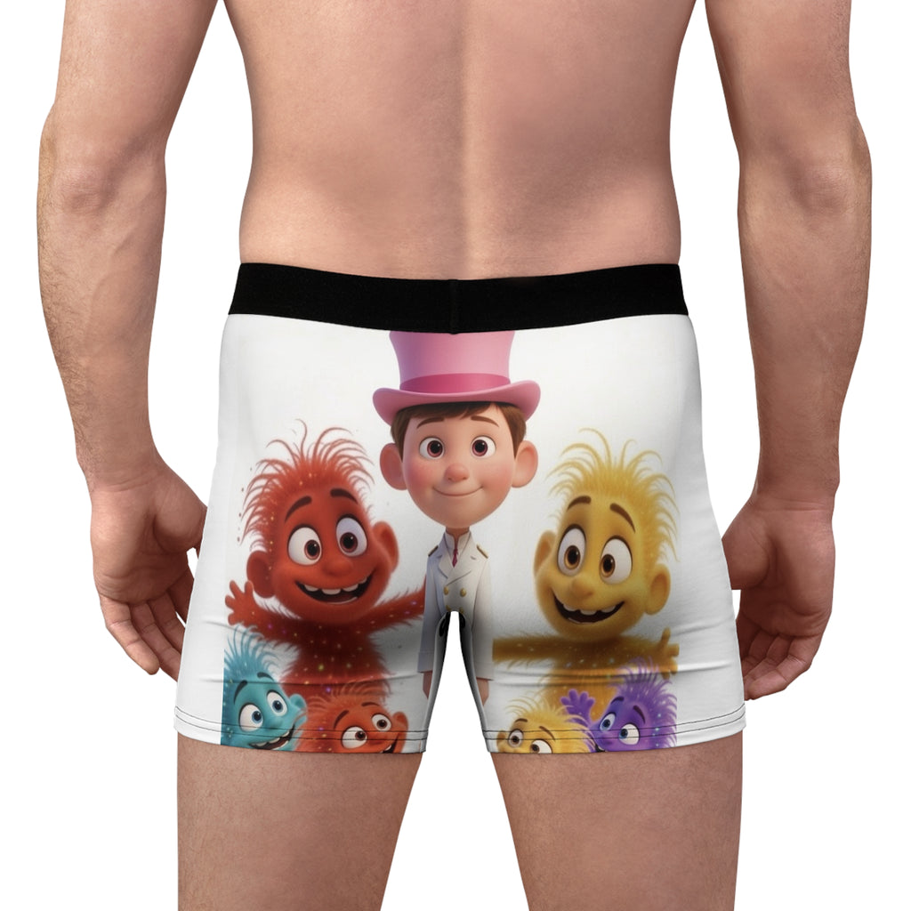 Good Doo's Cartoon Boxer Briefs — Kids Movie Character All-Over Print