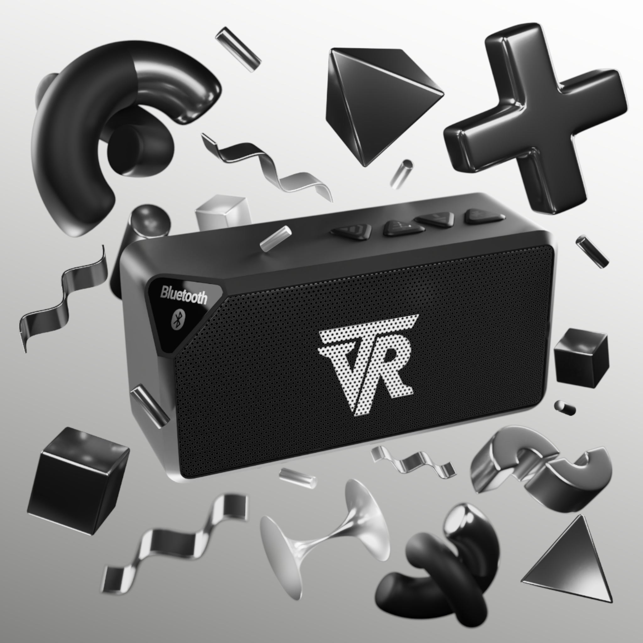 Bluetooth Speaker - Portable Wireless Speaker with VR Logo