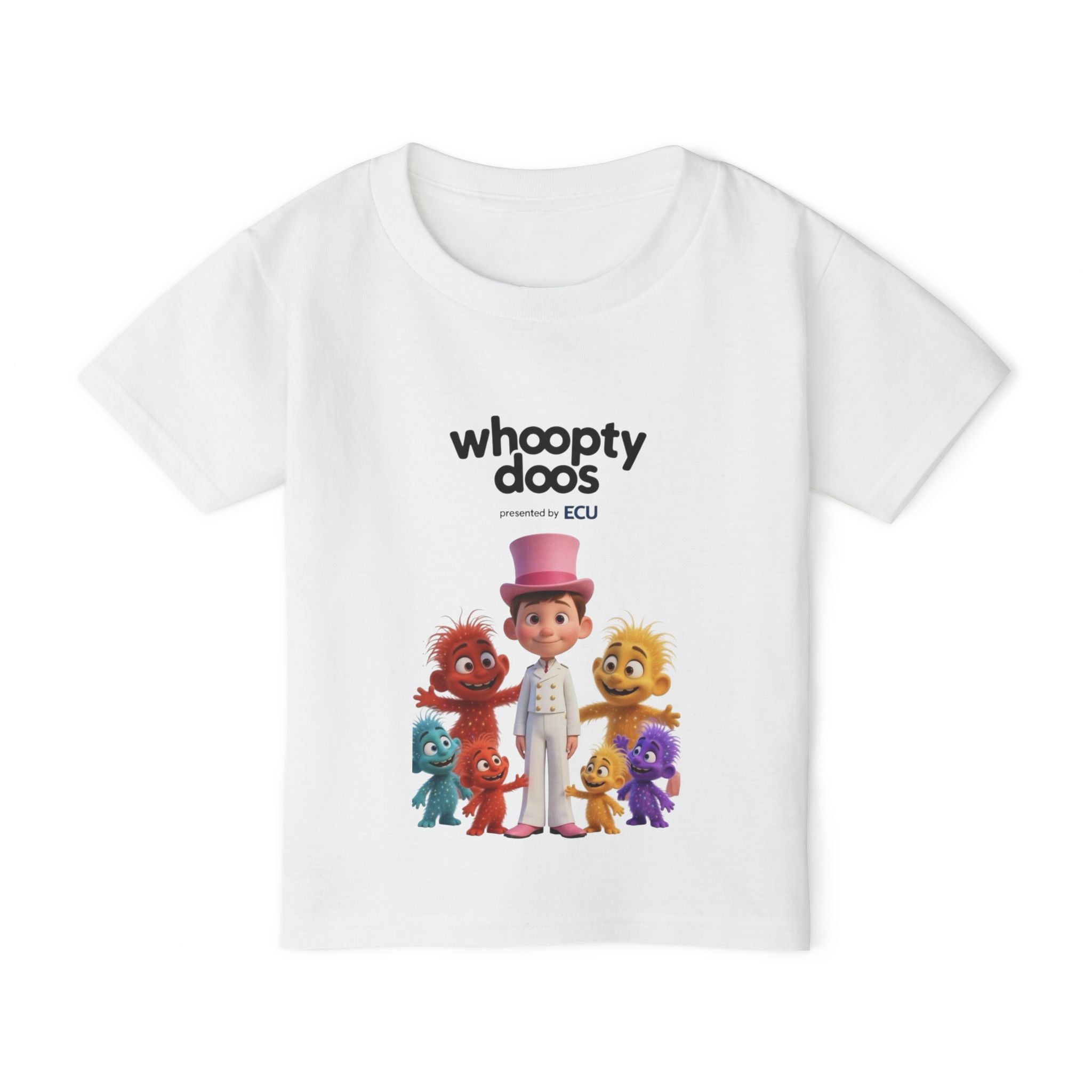 Toddler T-Shirt — 'whoopty doos' Colorful Character Design