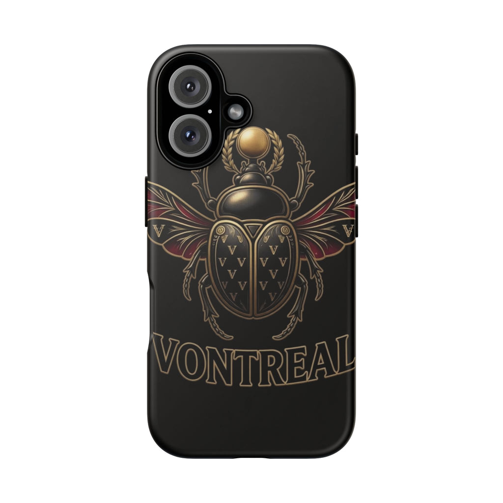 Phone Case - Gold Scarab Beetle Montreal Design