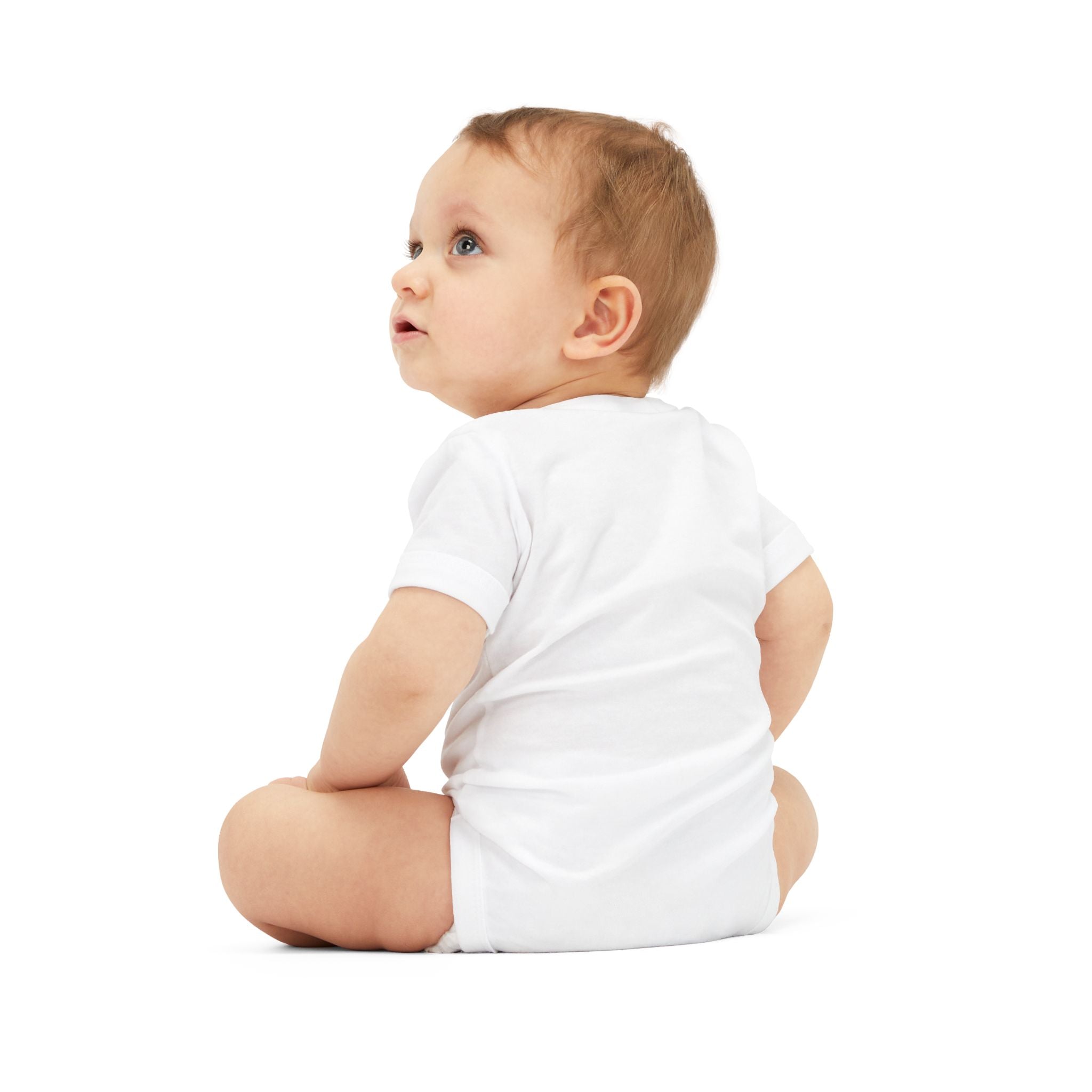 Plain White Infant Onesie - Baby Jersey One-Piece Bodysuit