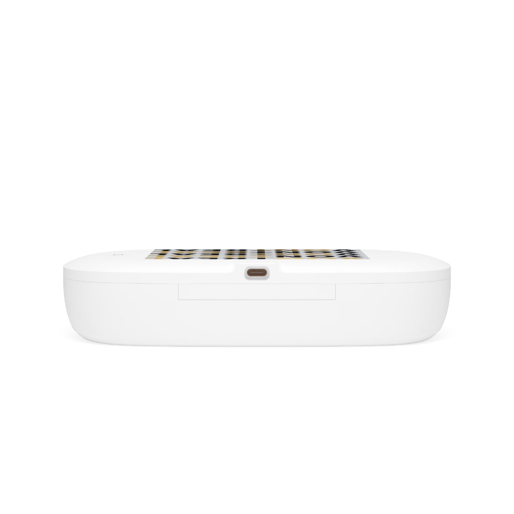 UV Phone Sanitizer & Wireless Charging Pad — 'VONTREAL' Repeating Logo