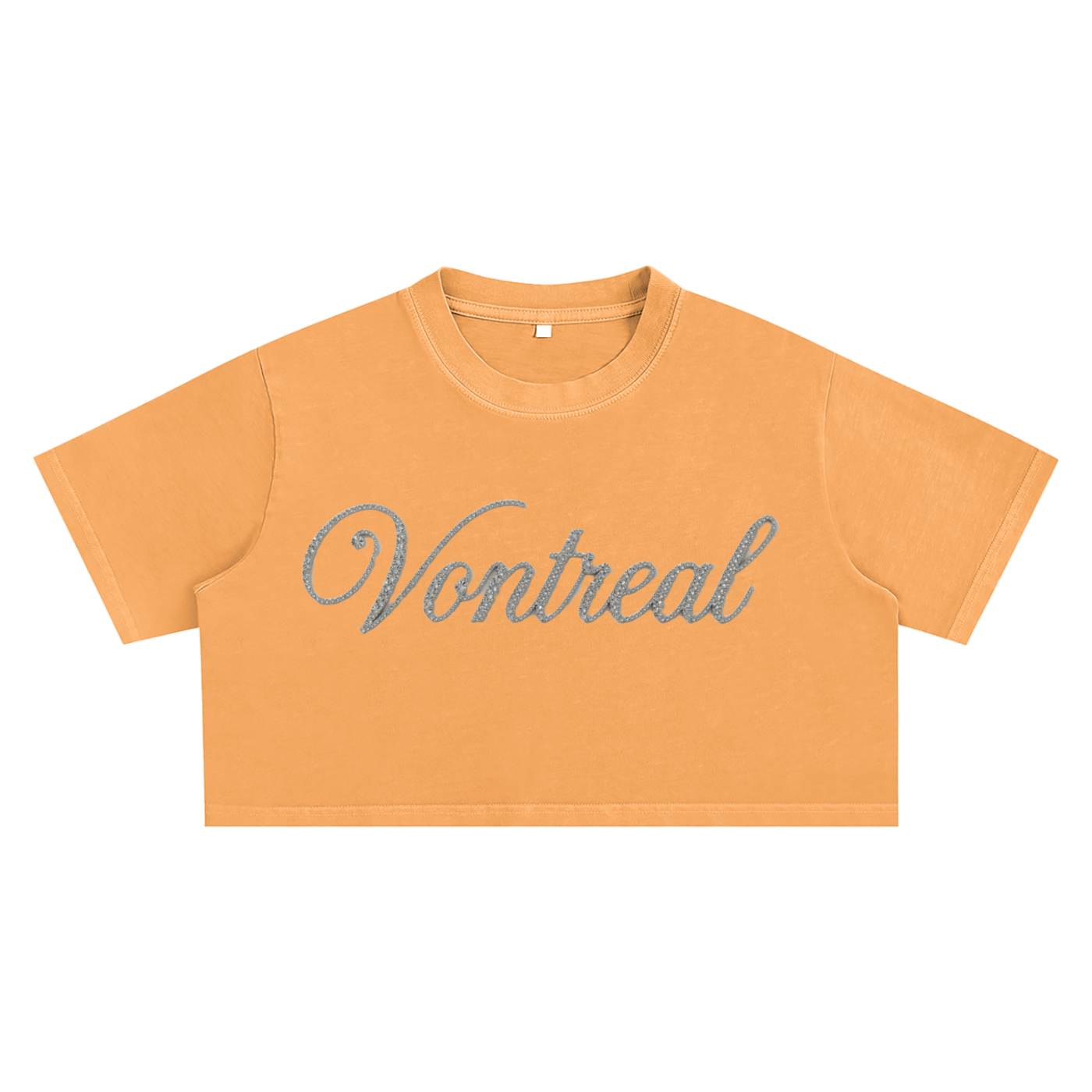 Snow Washed Crop Top