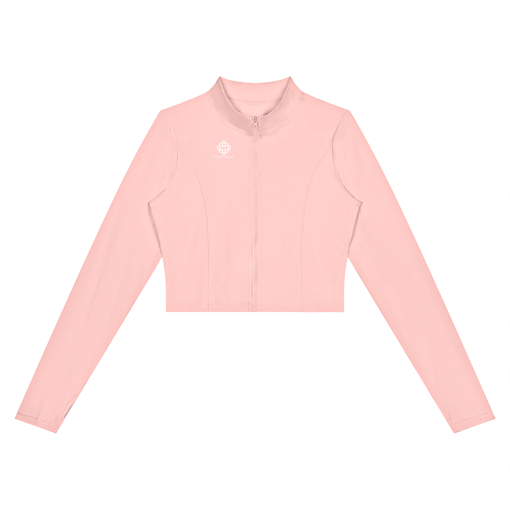 Vontreal  Crop Yoga Sports Jacket