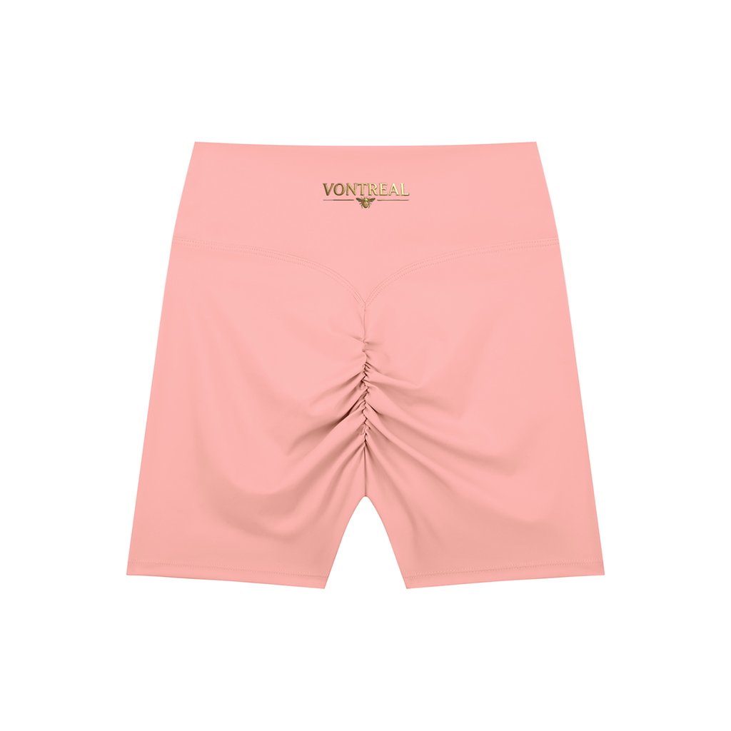 High-Waisted Blend Biker Shorts