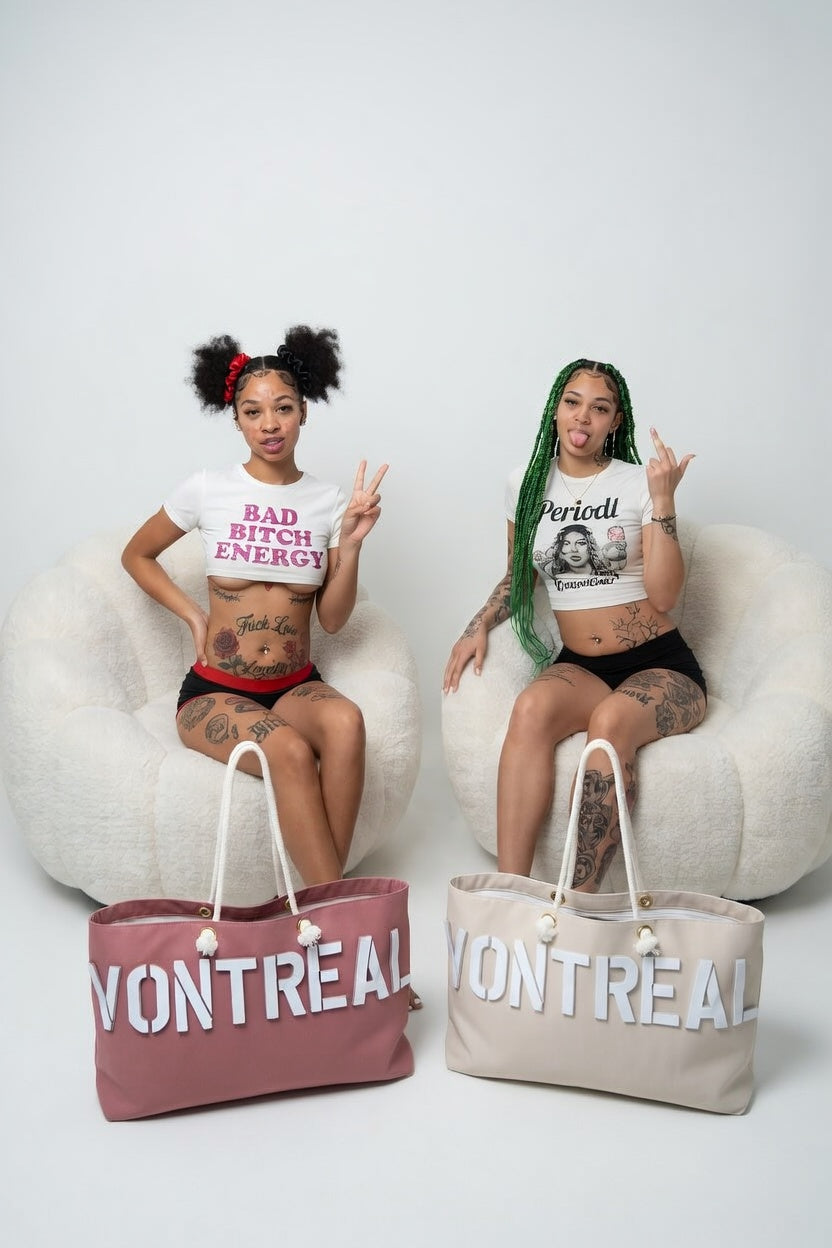 Montreal Weekender Bag – Bold Pink City Travel Tote