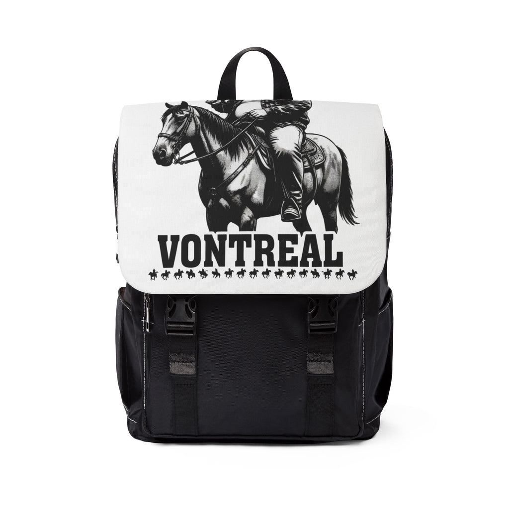 Horse Rider Backpack — 'VONTREAL' Equestrian Casual Shoulder Bag