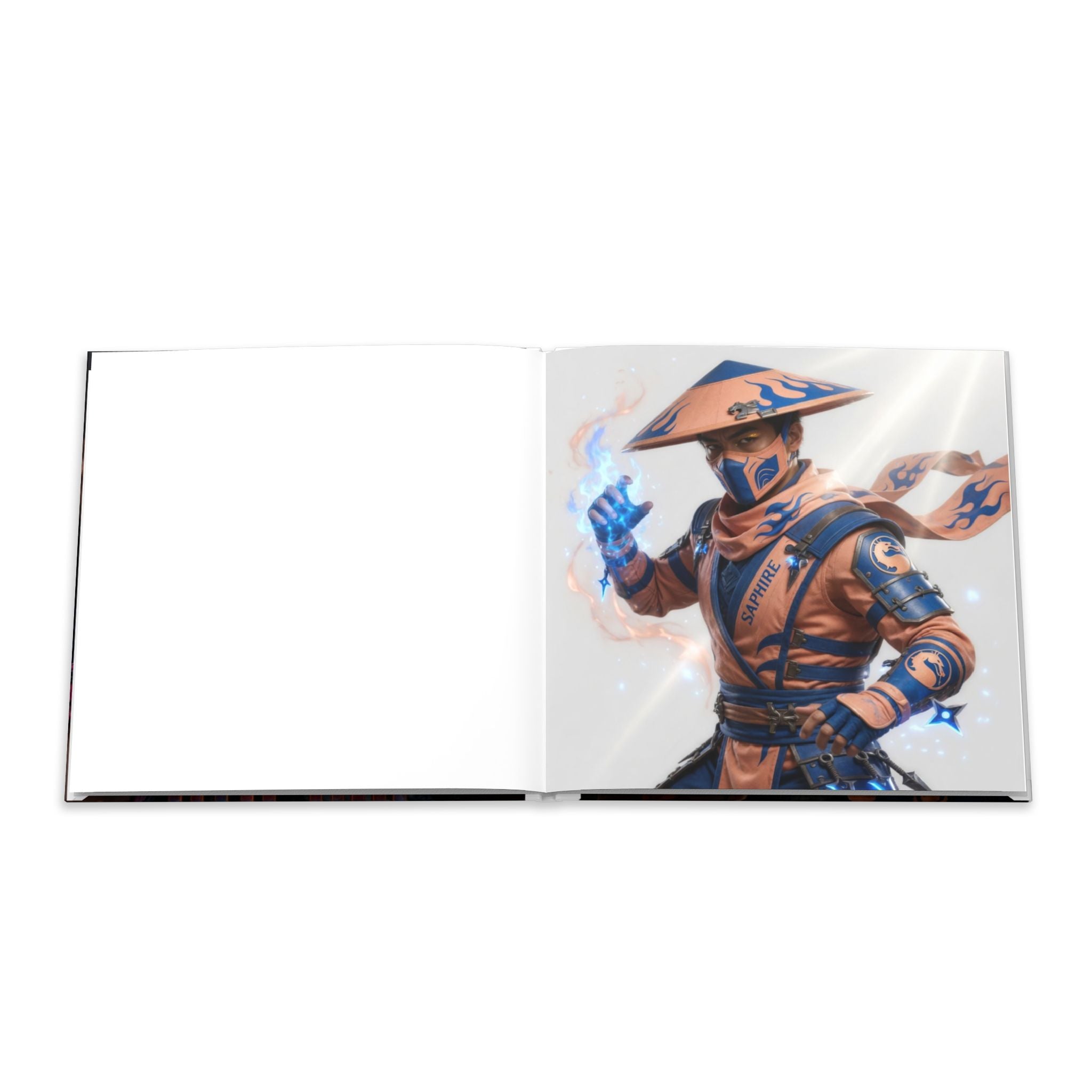 Mortal Kombat-Inspired Hardcover Photo Book — Scorpion vs. Mileena Art Collection