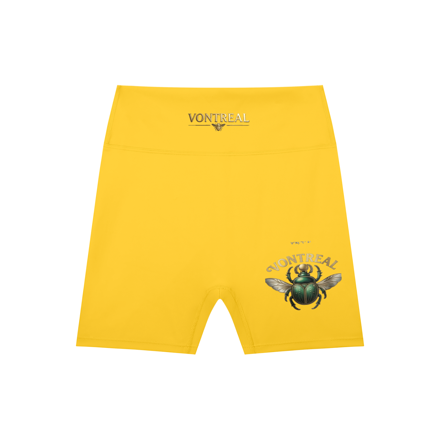 High-Waisted Blend Biker Shorts