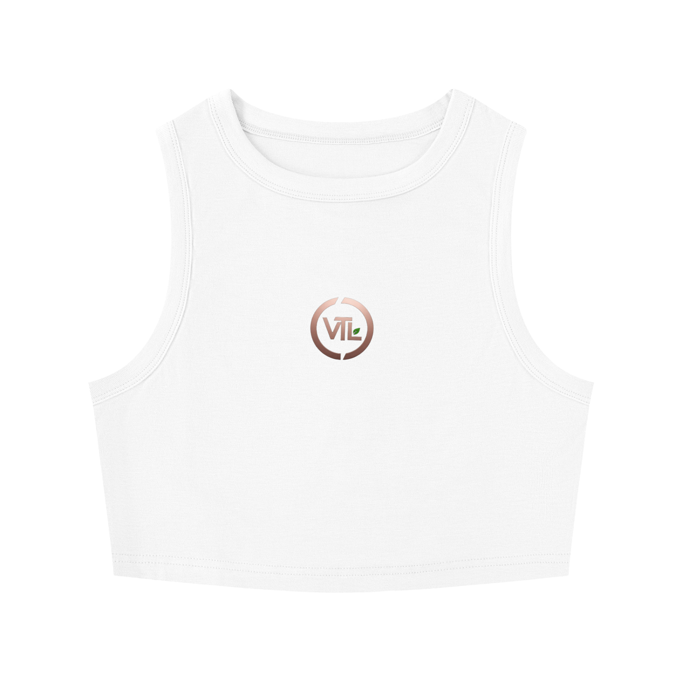 Women's Tight Crewneck Crop Tank Top