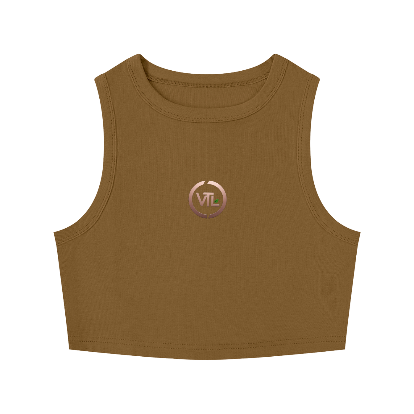Women's Tight Crewneck Crop Tank Top