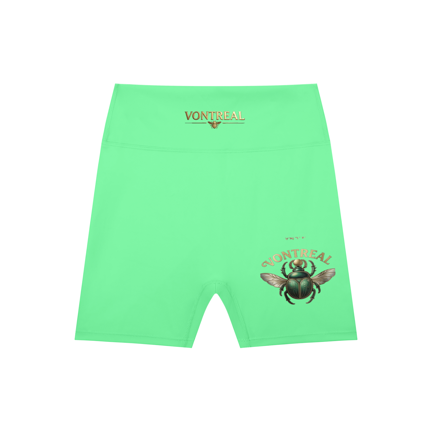 High-Waisted Blend Biker Shorts
