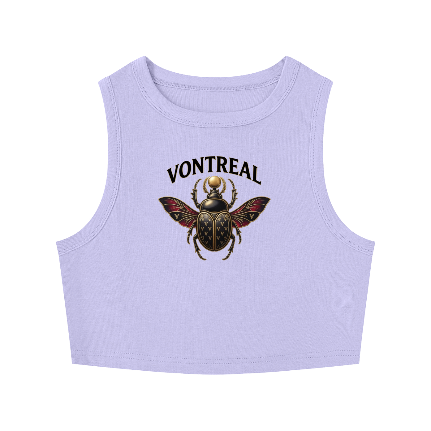 Women's Tight Crewneck Crop Tank Top