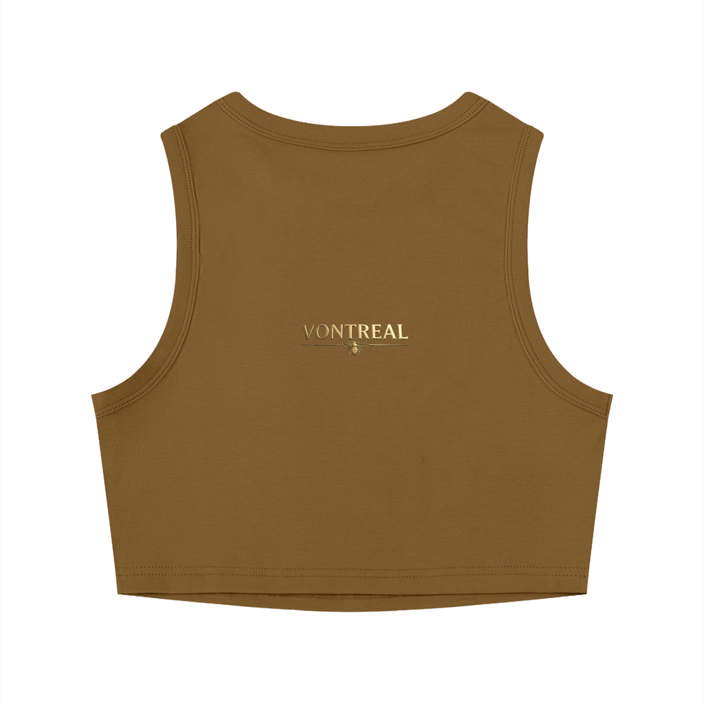 Women's Tight Crewneck Crop Tank Top