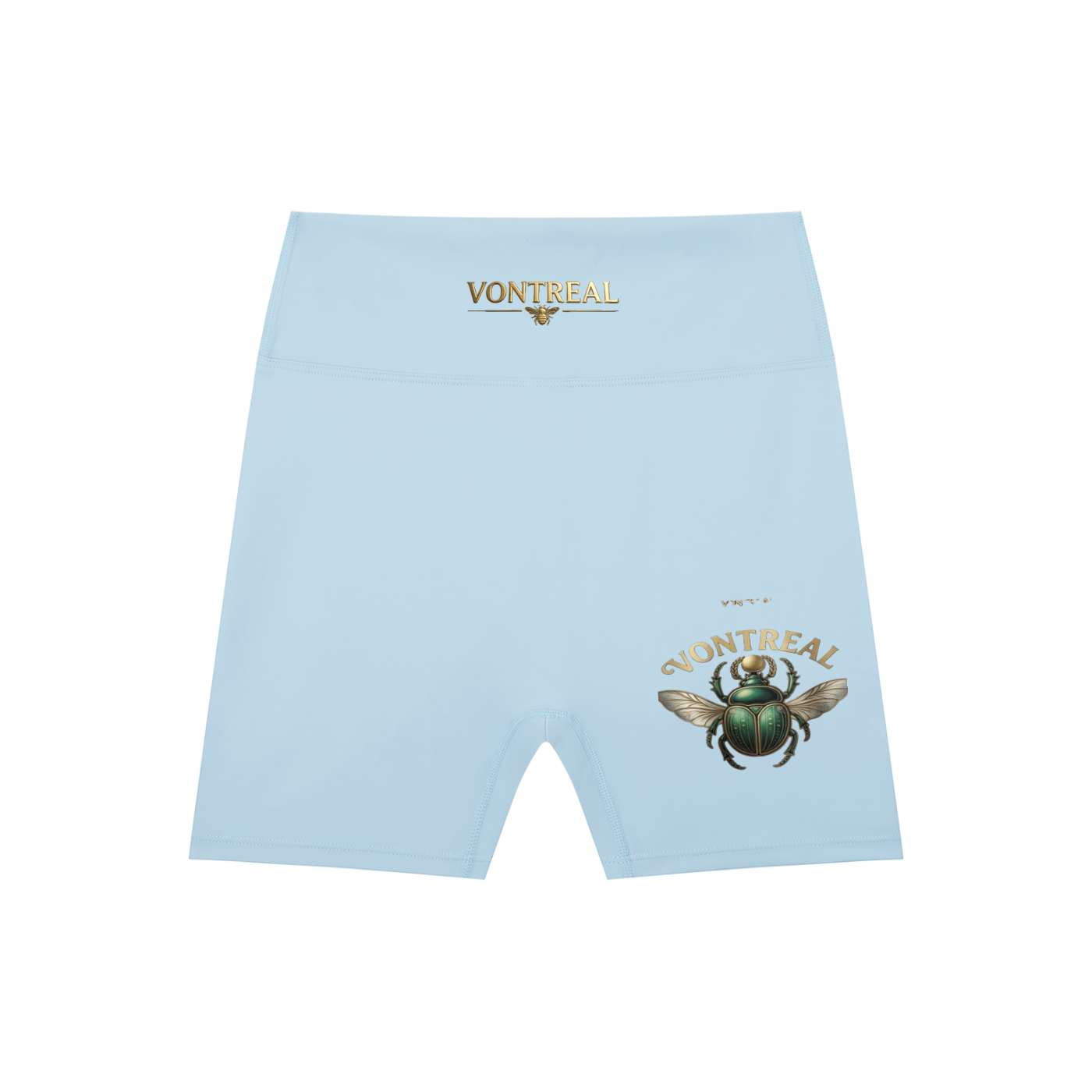 High-Waisted Blend Biker Shorts