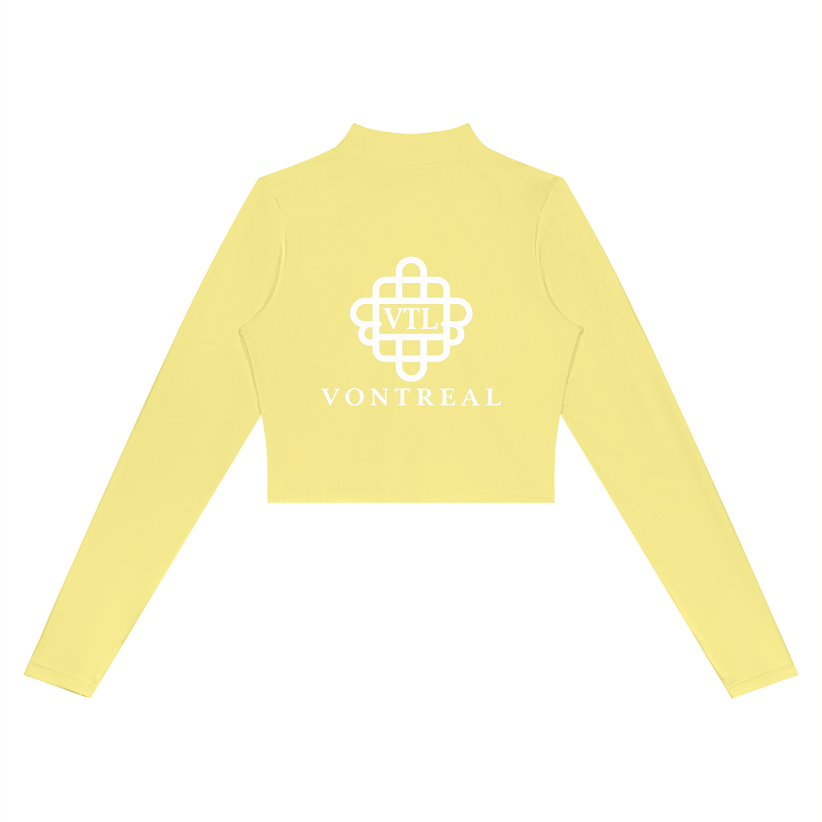 Vontreal  Crop Yoga Sports Jacket