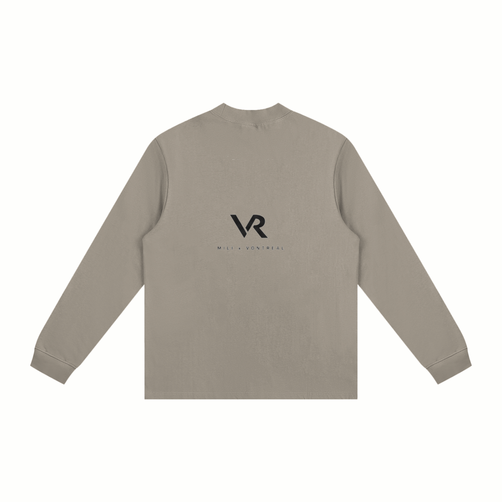 Mili x vontreal Essential Non-Shrink Mock Neck Sweatshirt