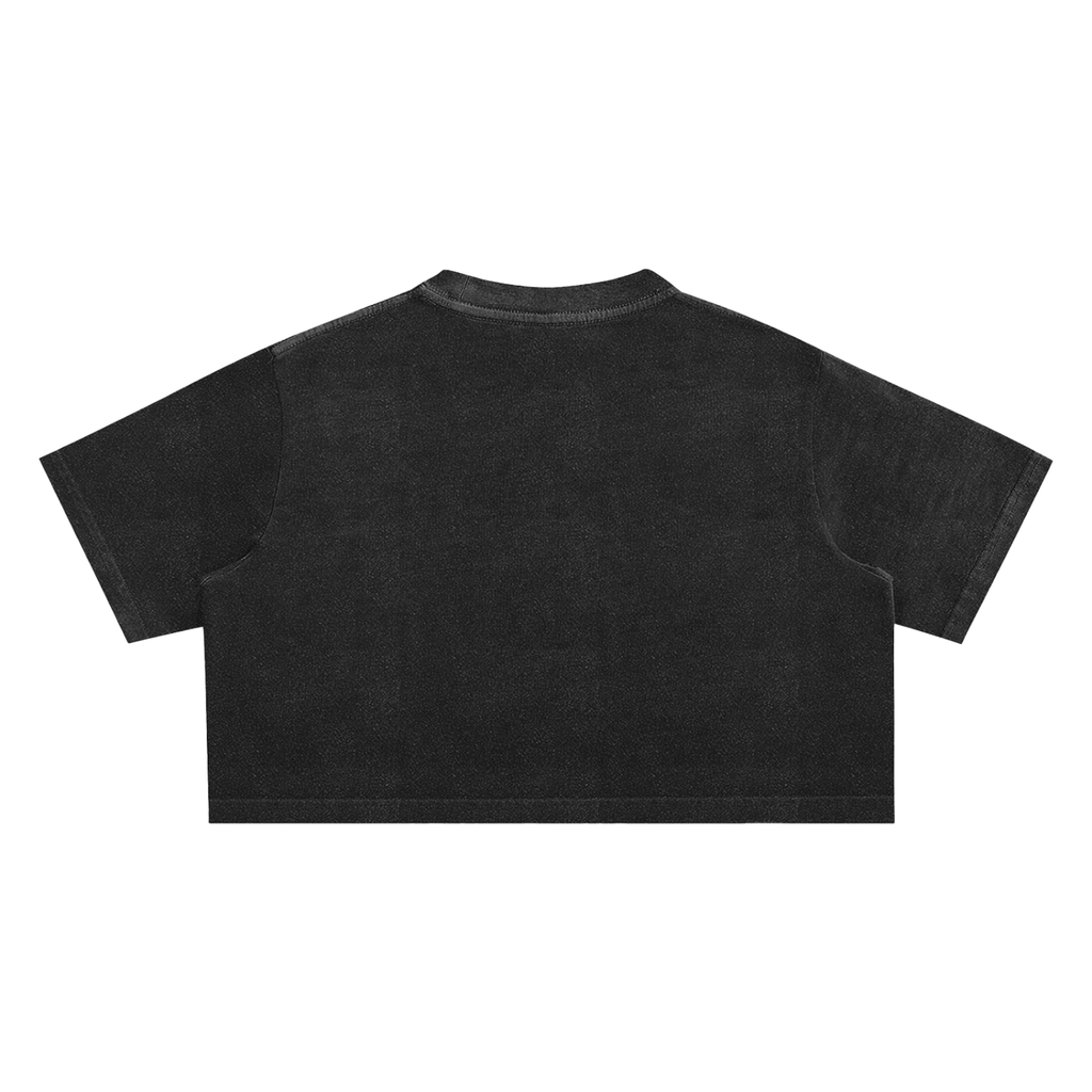 VONTREAL -Snow Washed Crop Top