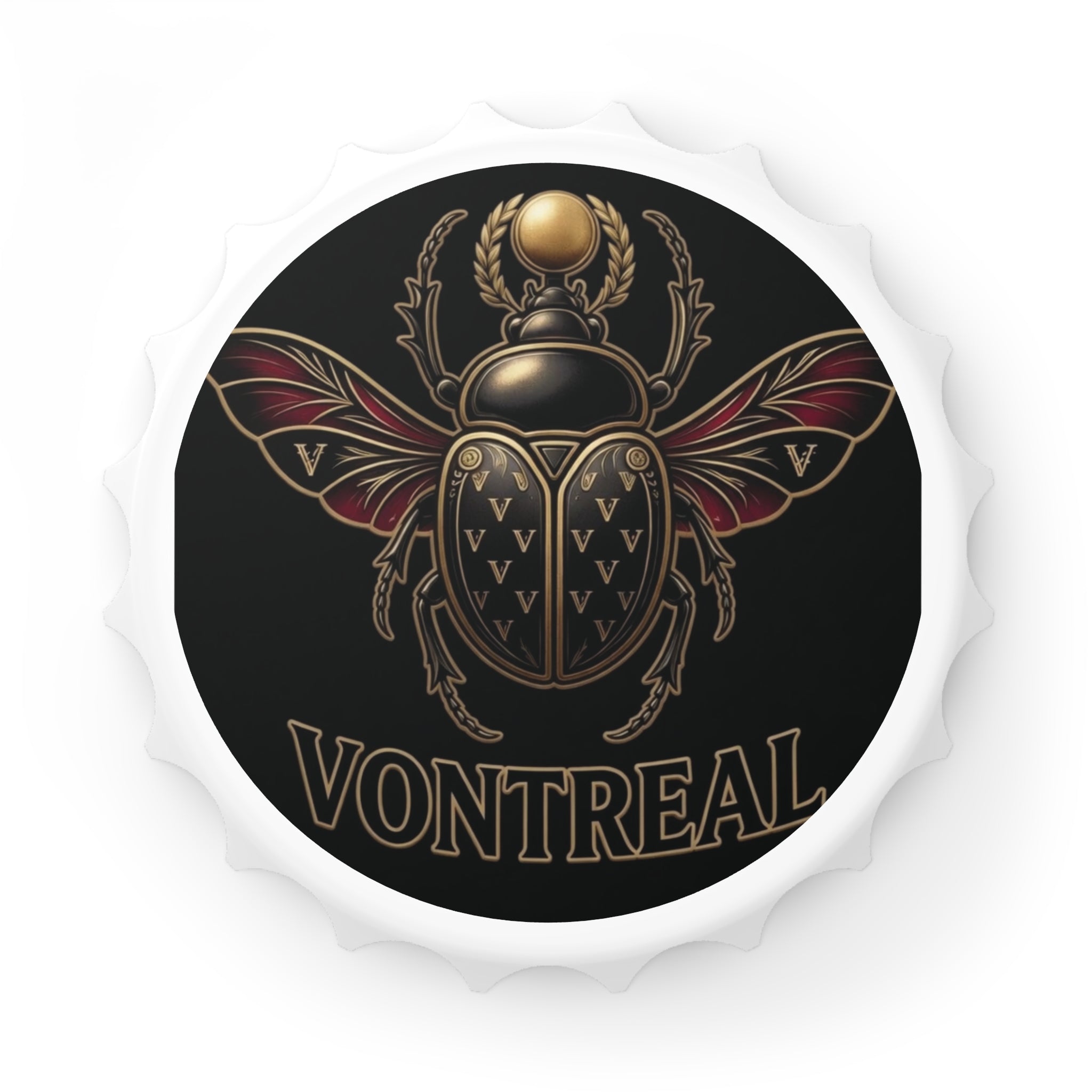 Vontreal Scarab Bottle Opener – Brass Beetle Design