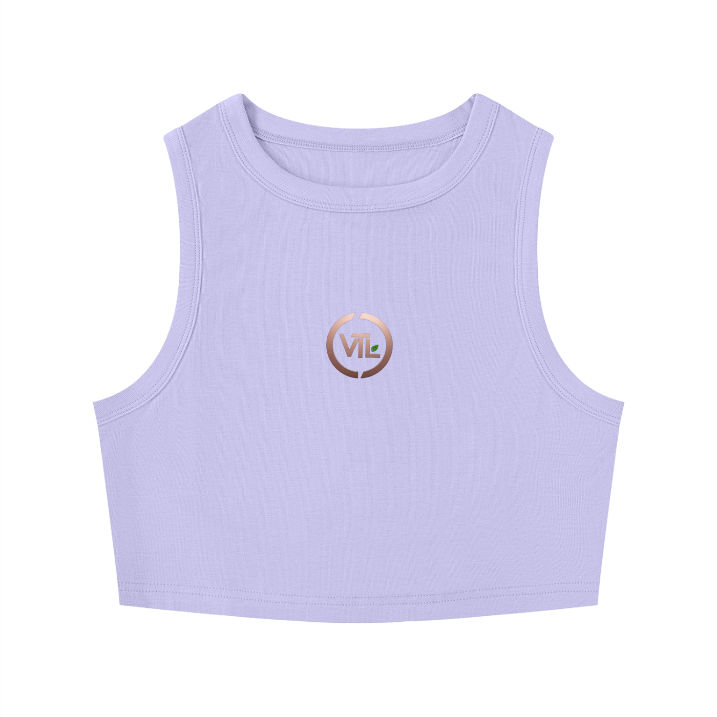 Women's Tight Crewneck Crop Tank Top