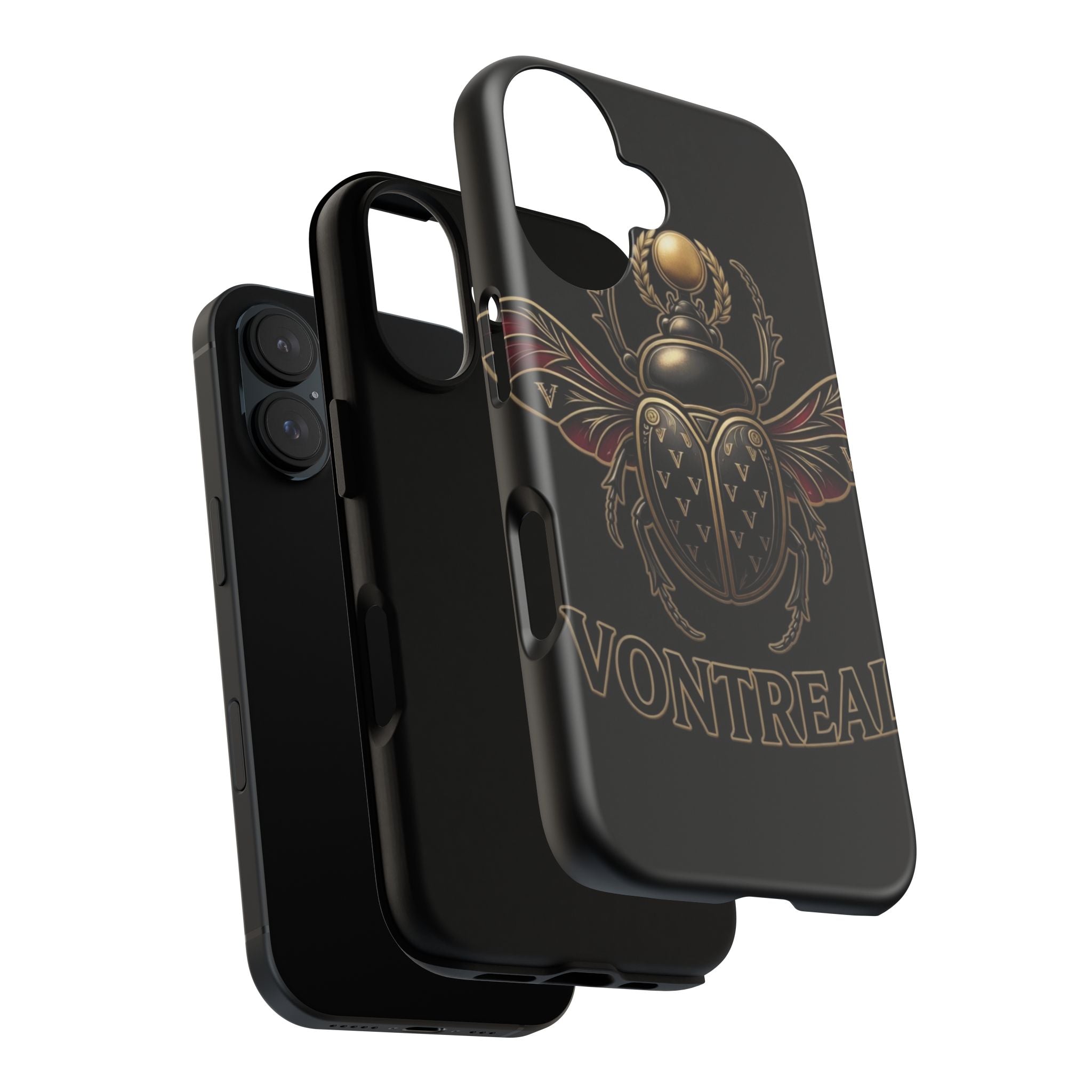 Phone Case - Gold Scarab Beetle Montreal Design