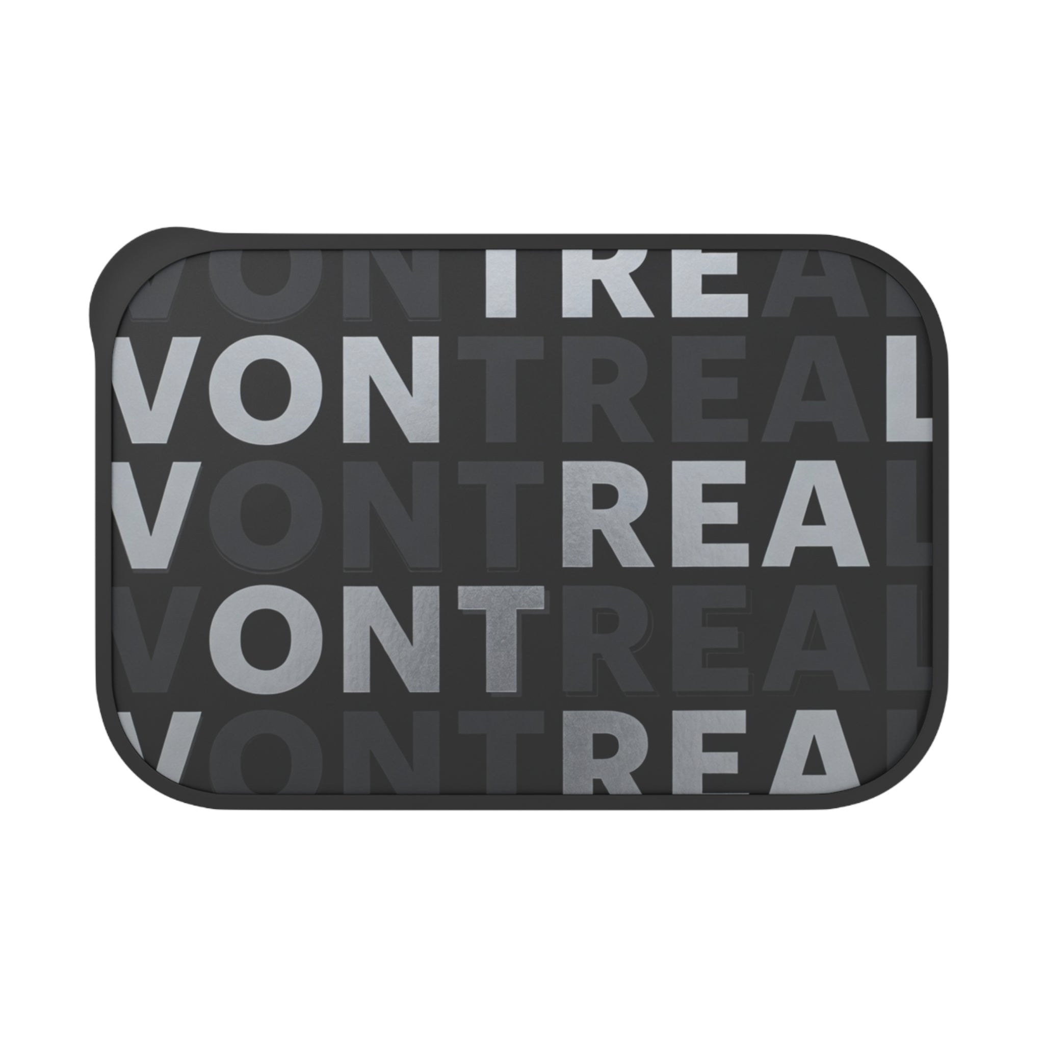 Montreal Repeat Pattern PLA Bento Box with Band & Utensils