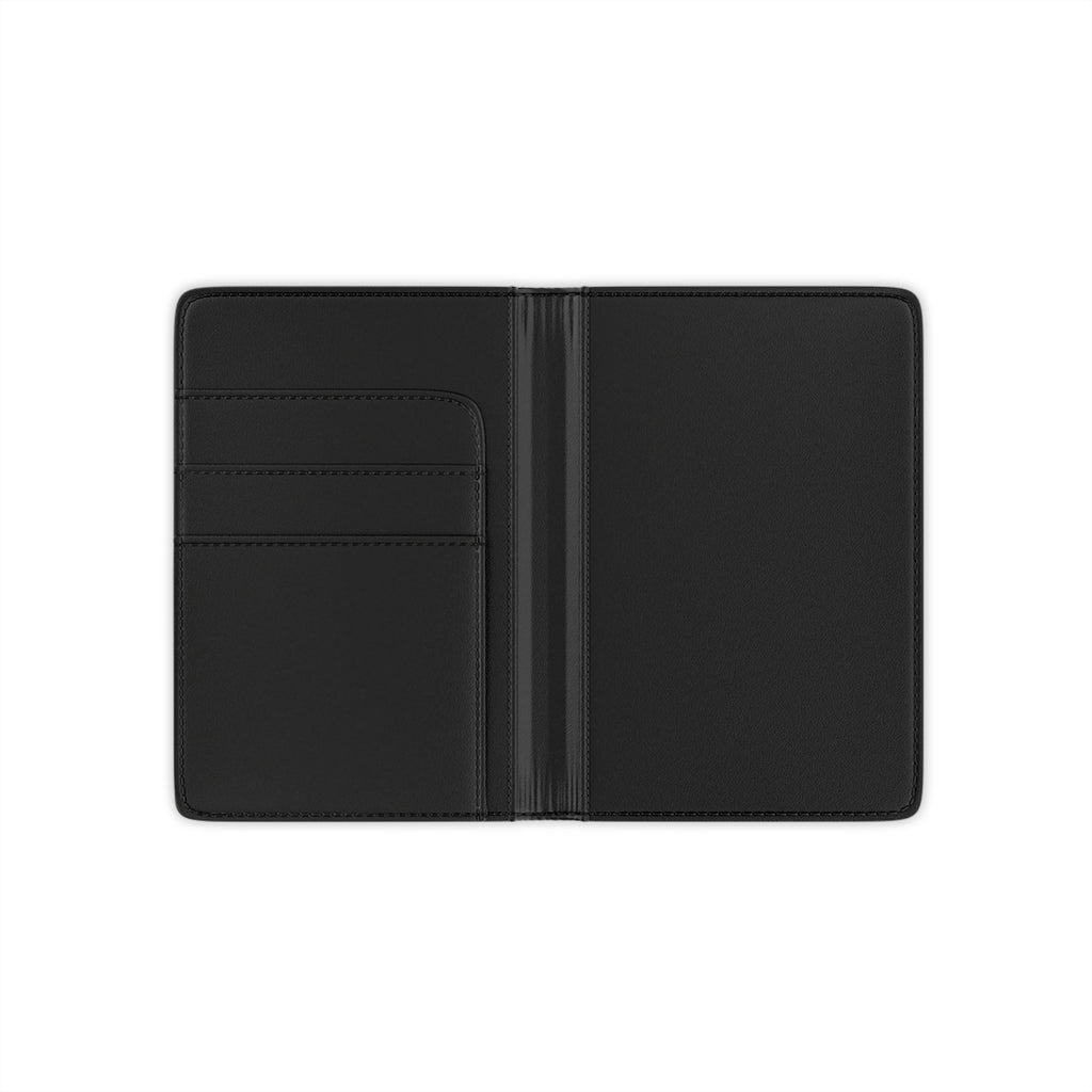 Passport Cover — Monochrome 'ENTRE' Repeat Travel Passport Holder