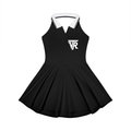 Women's Collared Halter A-Line Tennis Dress