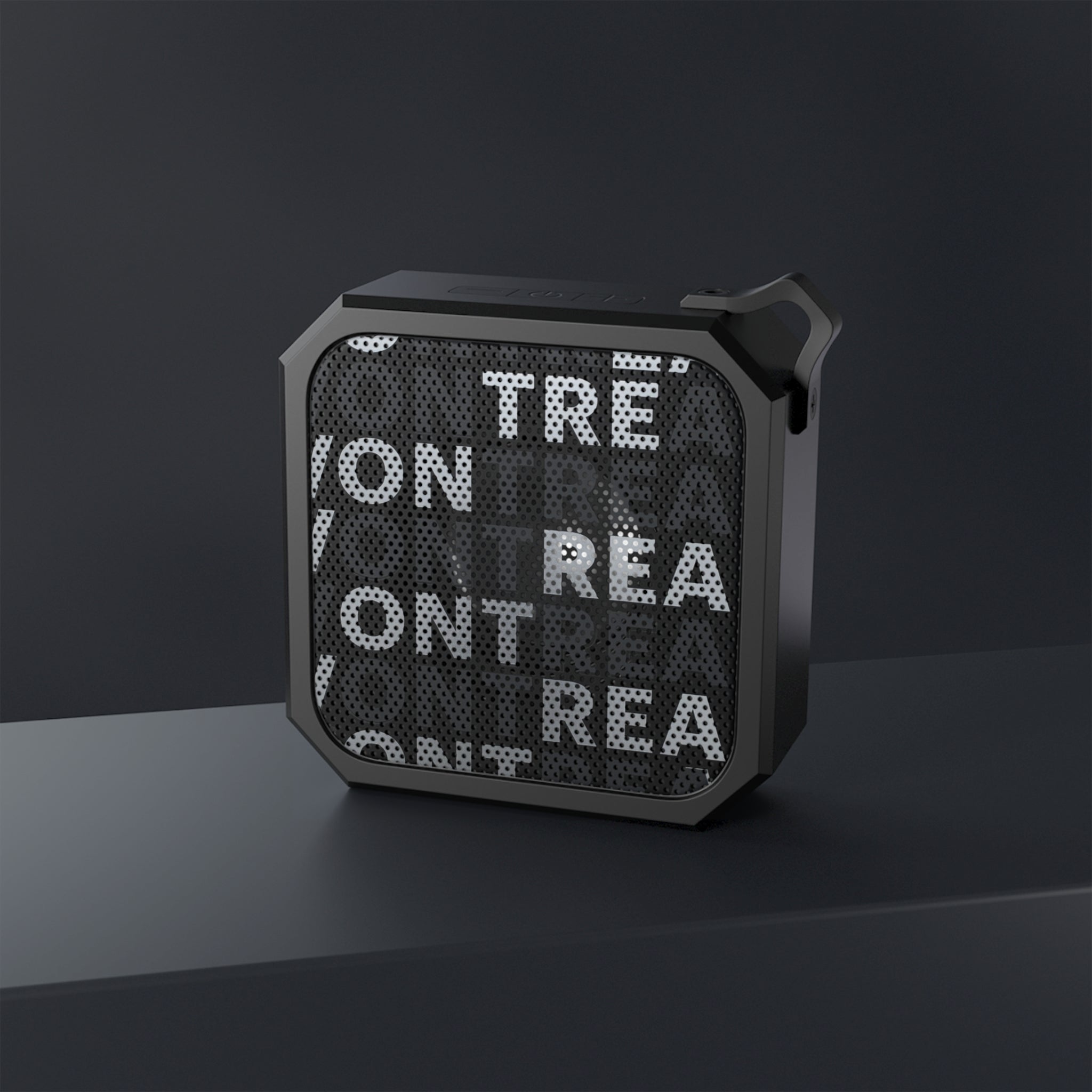Blackwater Bluetooth Speaker — Portable Outdoor Waterproof Speaker with 'ONTREA' Graphic