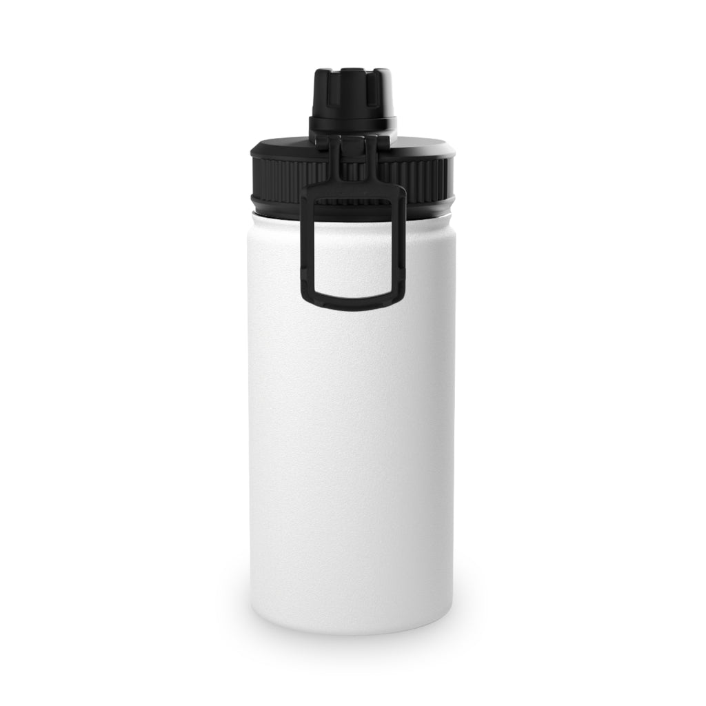 VTL Logo Stainless Steel Sports Water Bottle — Durable Sport Bottle with Flip Sports Lid