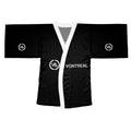 Vontreal Black Kimono Robe – Long Sleeve Japanese-Style Lounge Jacket