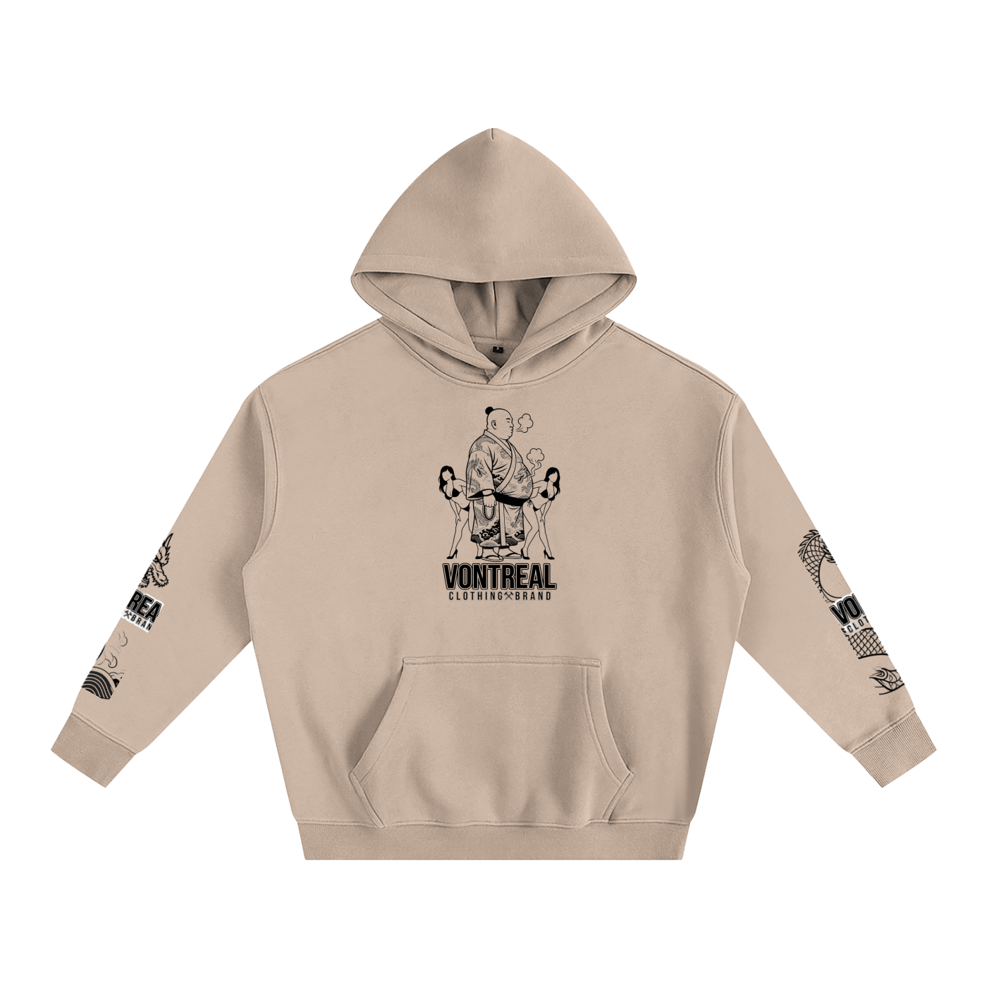 Oversize Fleeced Hoodie