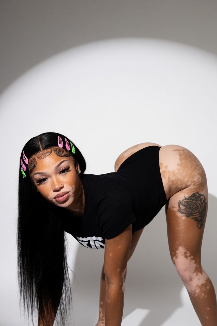 Women's Mineral Wash Crewneck Bodysuit