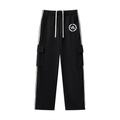 Side Stripe Straight-Leg Pants
