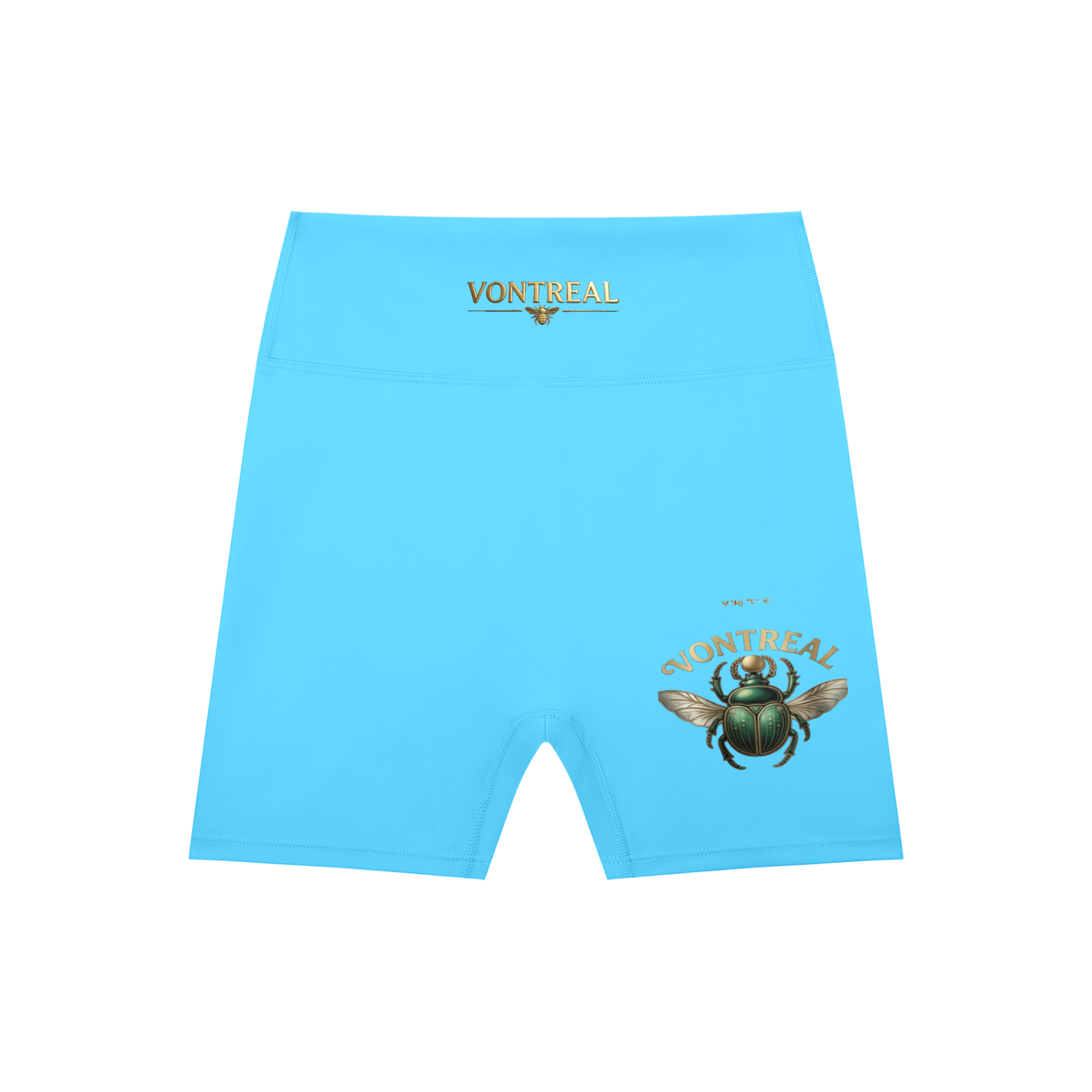 High-Waisted Blend Biker Shorts