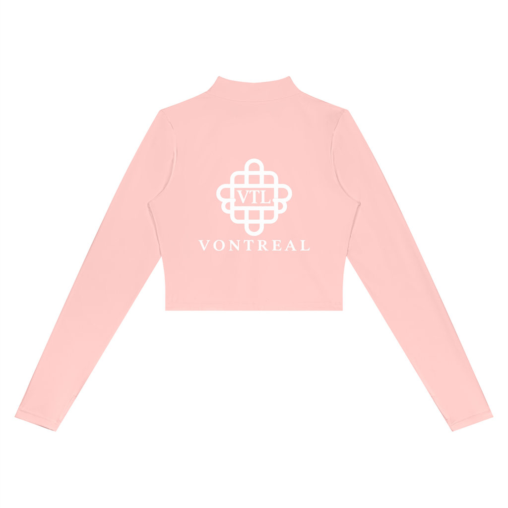 Vontreal  Crop Yoga Sports Jacket