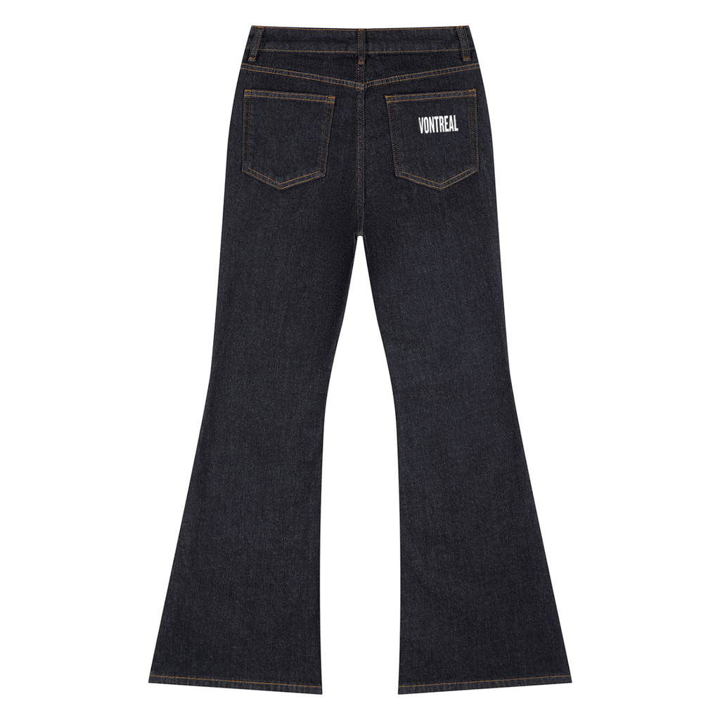 Women's High-Rise Flared Jeans