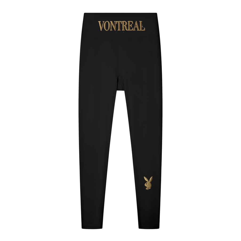 Women's Solid High Rise Leggings